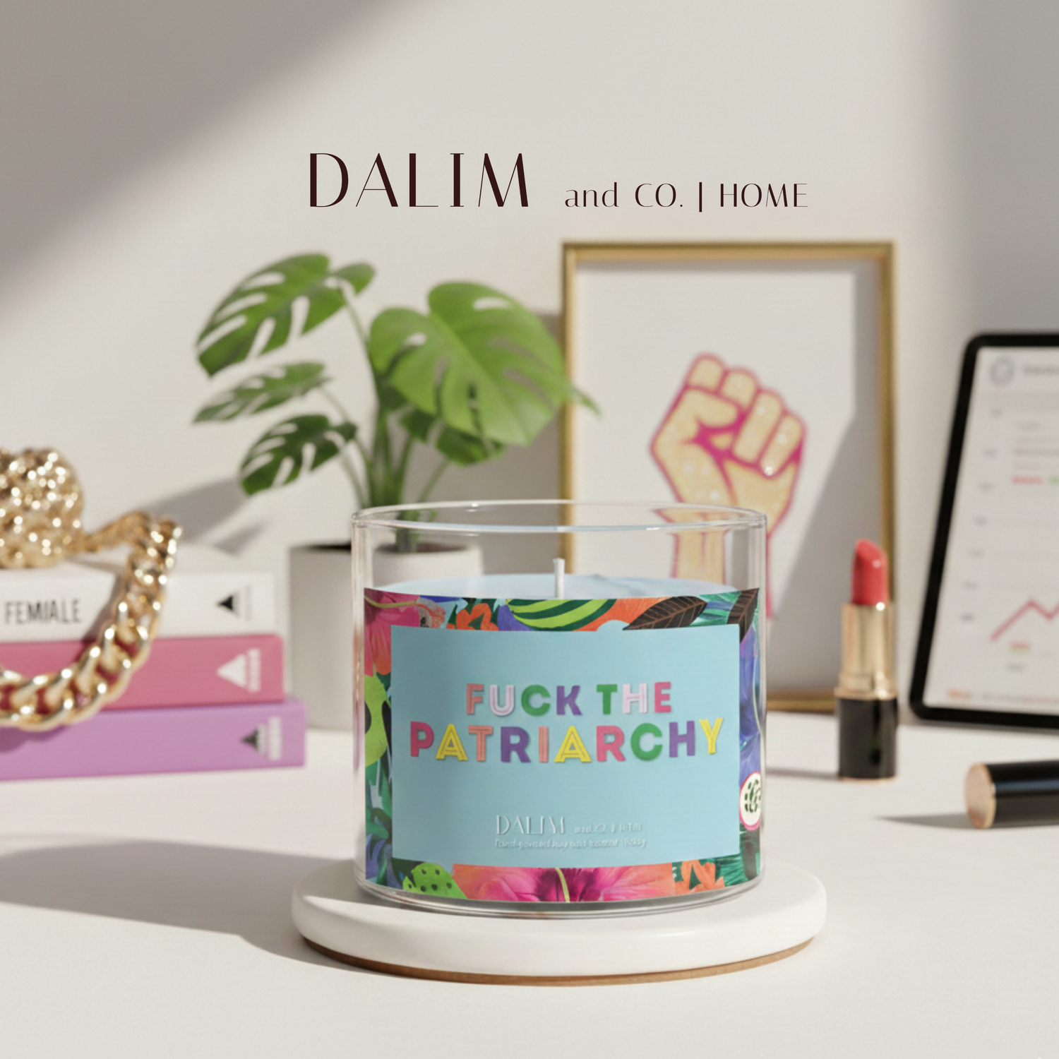 Fun Scented Candles from Dalim and Co.Home