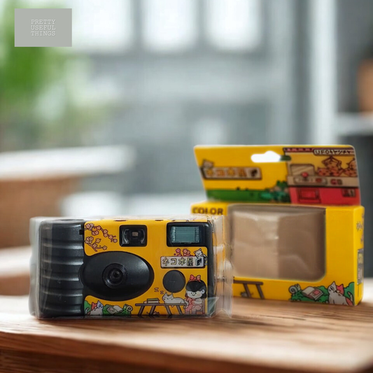 Maomao Bookstore Color Half-Frame Disposable Camera 27 Photos